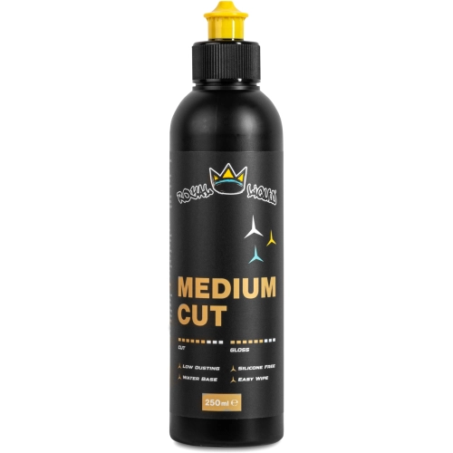 ROYAL LIQUID MEDIUM CUT 250ml średnio tnąca pasta polerska
